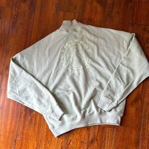 Gymshark Legacy Oversized Cropped  Green Sweater